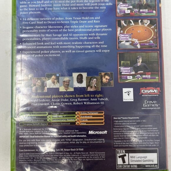 sealed new poker world champ - Picture 2 of 2